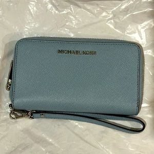 Michael Kors wallet wristlet with cell phone pocket